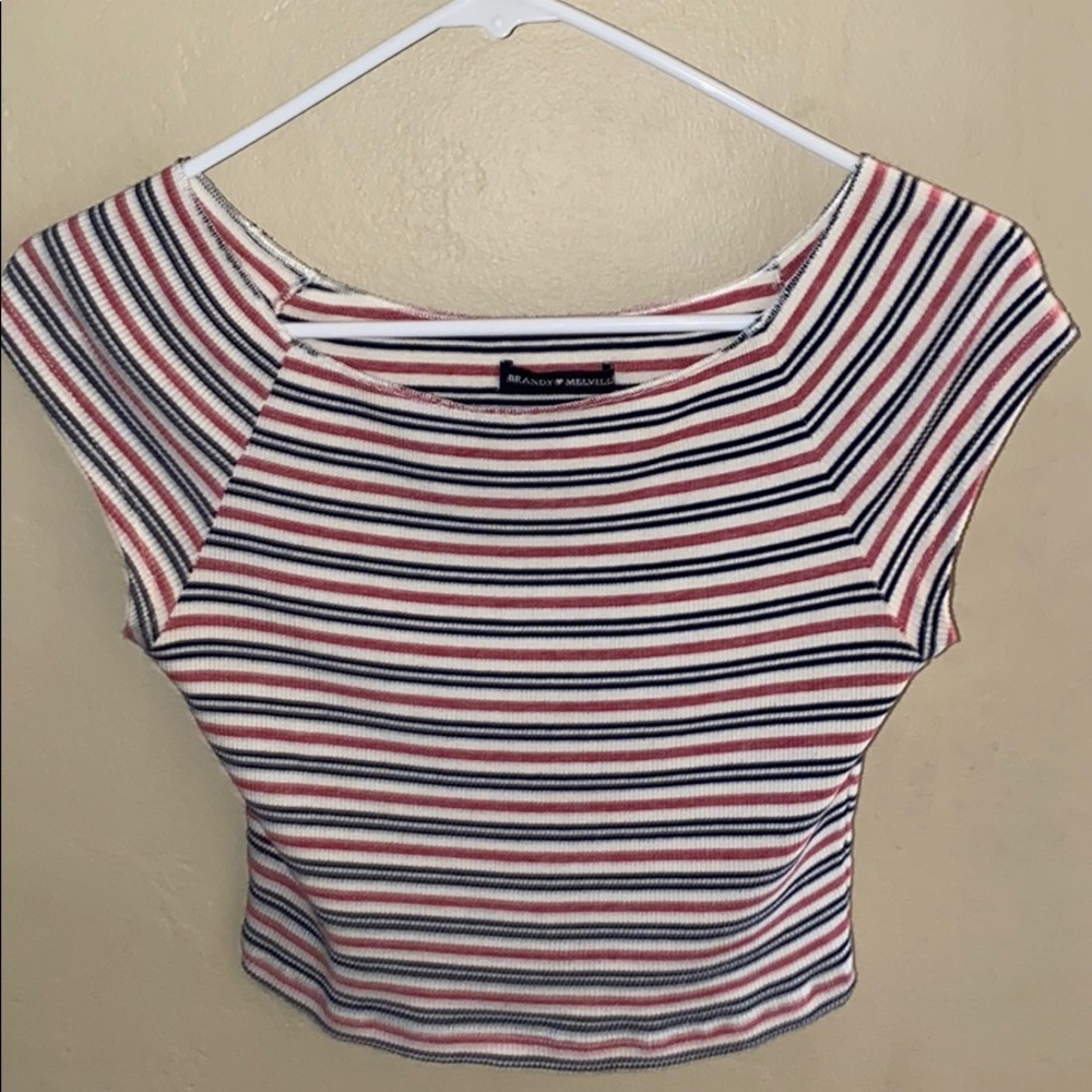 off the shoulder crop top
